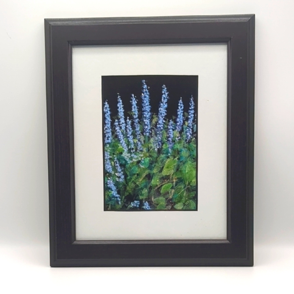 Beautiful Framed & Matted Floral Art Print